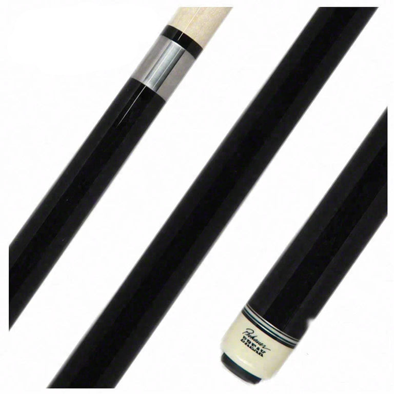 Pechauer Ebony Stained Break Cue - PSGBK