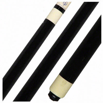McDermott Select Series Black Painted Maple No Wrap Pool Cue - SL07
