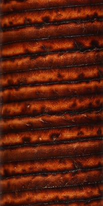Stacked Leather: Dark Brown Penetration