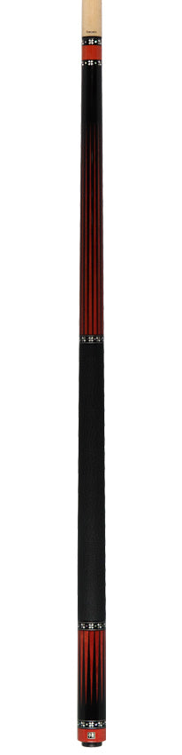 Cuelees Begonia Pool Cue with Black Sharkskin Wrap - LS-B08