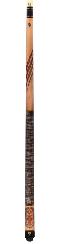 McDermott G339 3D Grizzly Bear Wildfire Cue