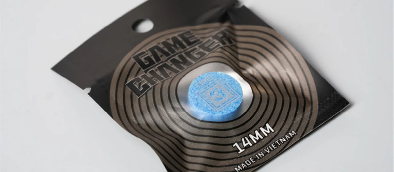 EVO Beast Amethyst Lion Leather Wrap Pool Cue Maxbing Edition