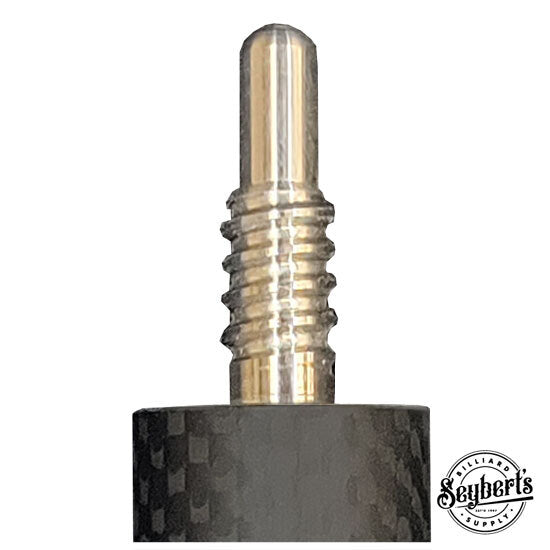 5/16-18 Pool Cue Joint Pin - Polished Stainless Steel Bullet Nose Style