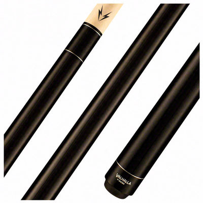 Valhalla Series VA101 Black Pool Cue No-Wrap