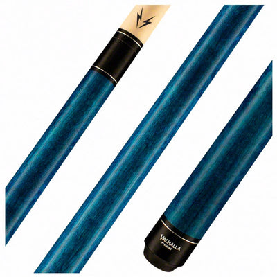 Valhalla Series VA103 Blue Pool Cue No-Wrap