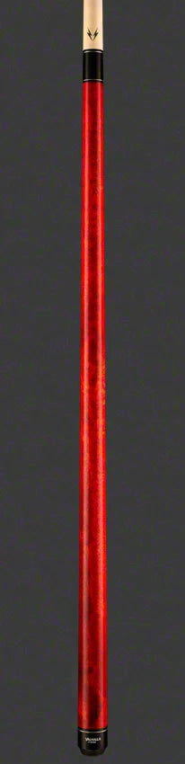 Valhalla Series VA104 Red Pool Cue No-Wrap