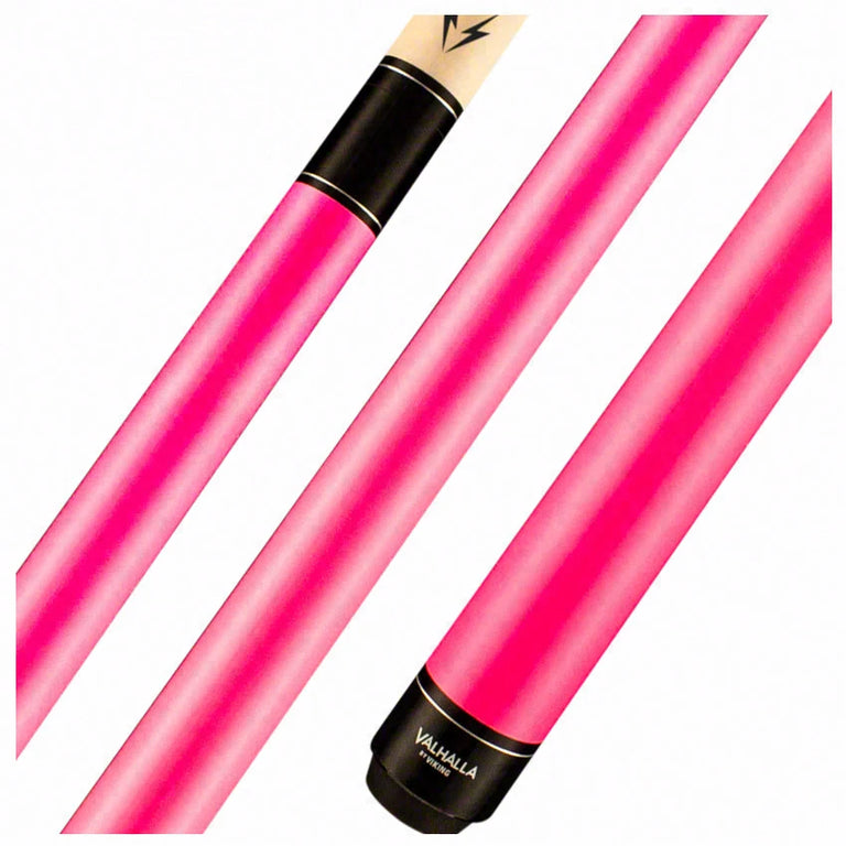 Valhalla Series VA106 Pink Pool Cue No-Wrap