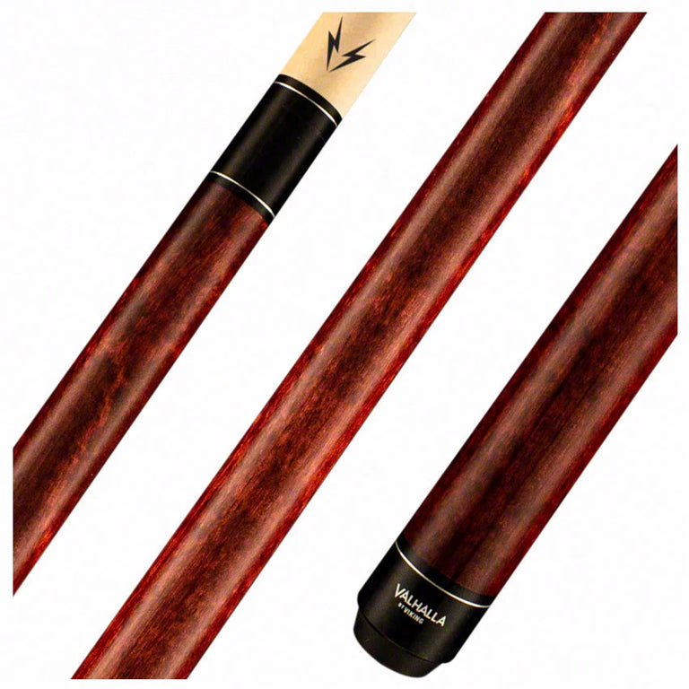 Valhalla Series VA110 Brown Pool Cue No-Wrap