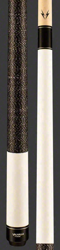 Valhalla Series VA118 White Pool Cue with Linen Wrap