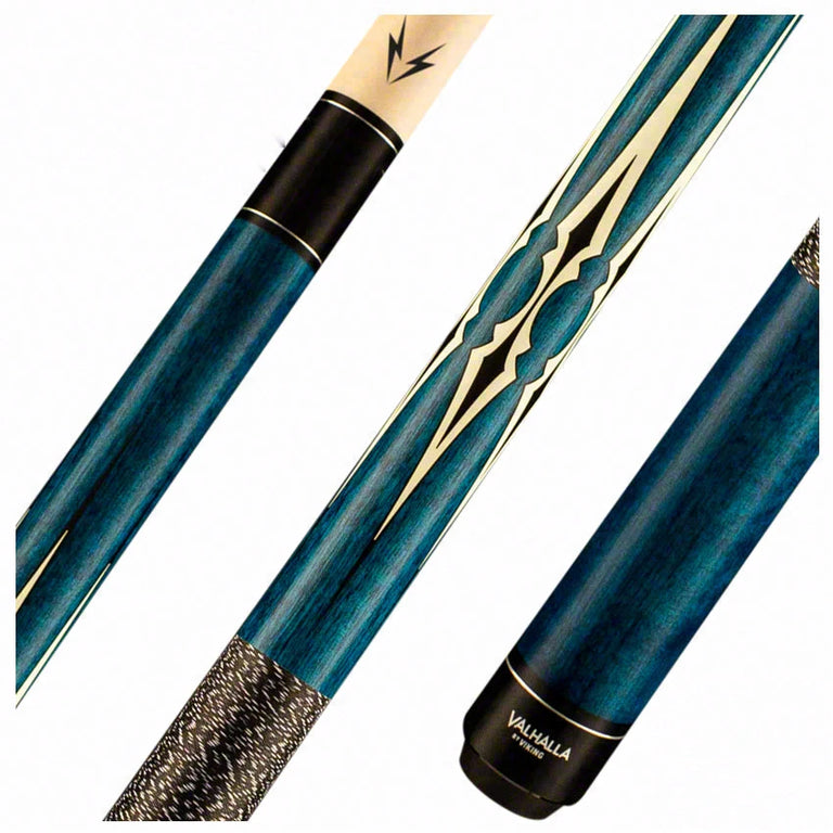 Valhalla Series VA231 5 Point Blue Stain Pool Cue