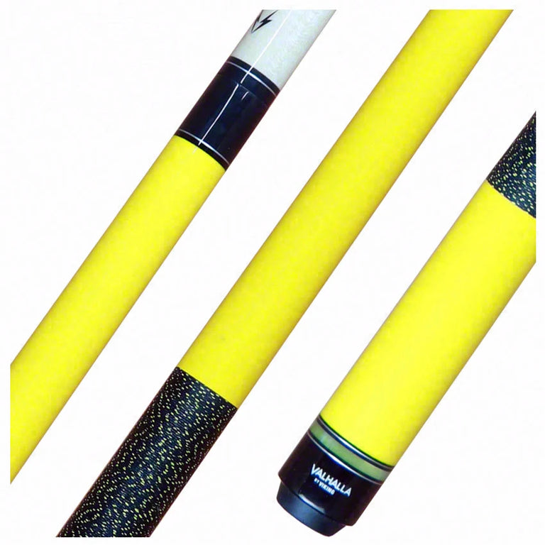 Valhalla Garage Series VG027 Yellow Pool Cue