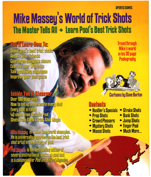 Mike Massey's World Of Trick Shots with Phil Capelle Book