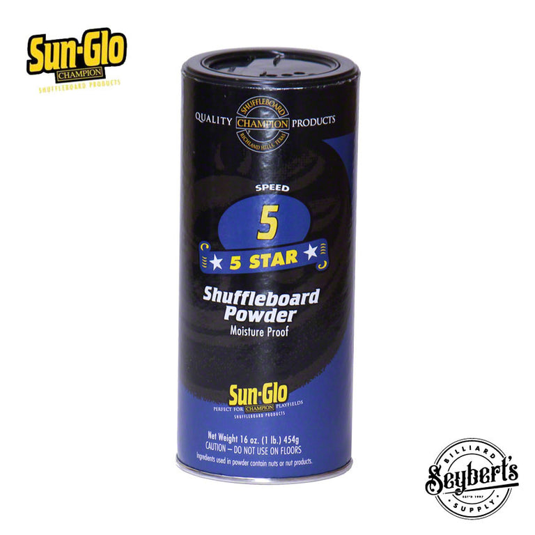 Sun-Glo Shuffleboard Speed 5 Medium Fast Powder