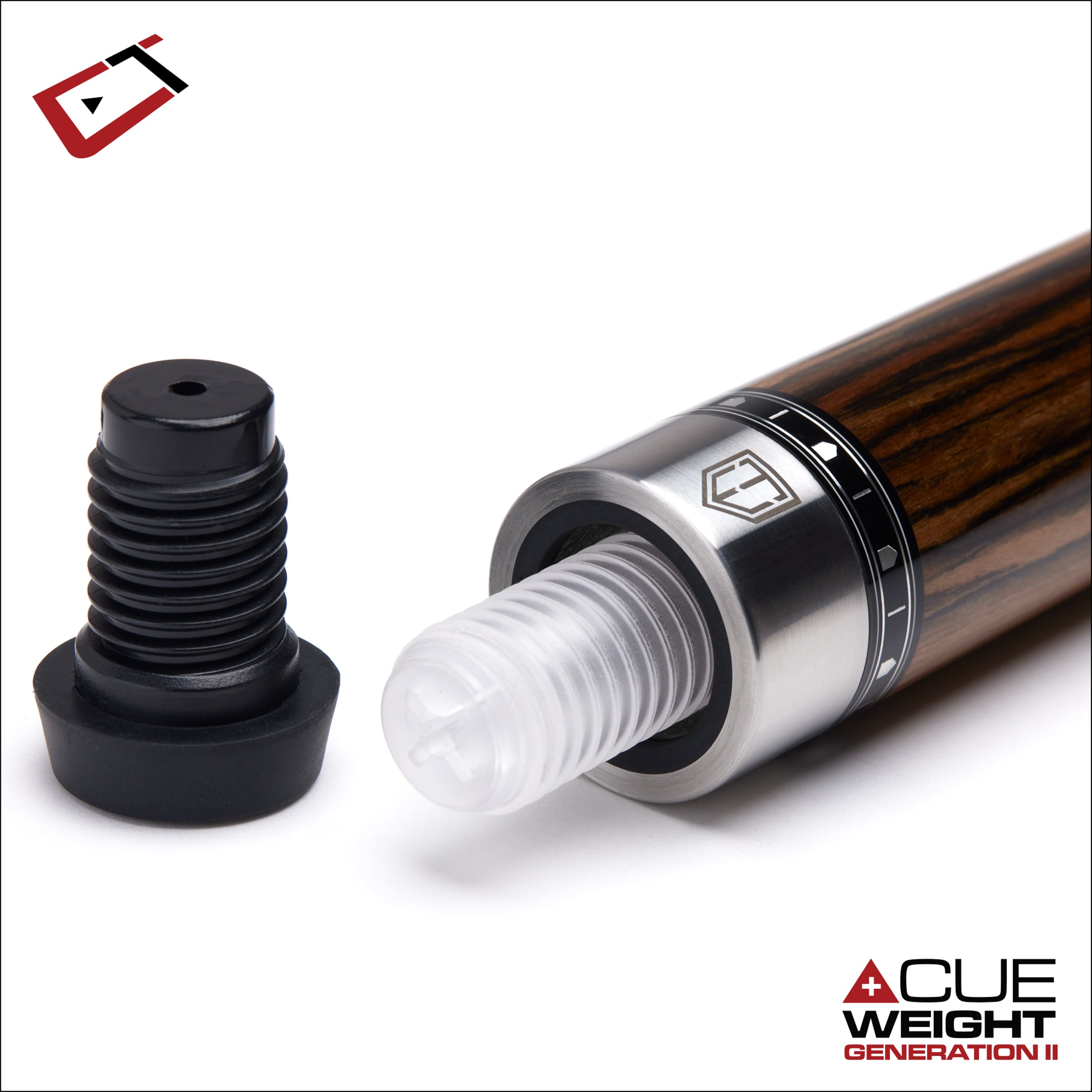 Cuetec Cynergy Truewood Ebony II Pool Cue - 95-104NW - Seybert's