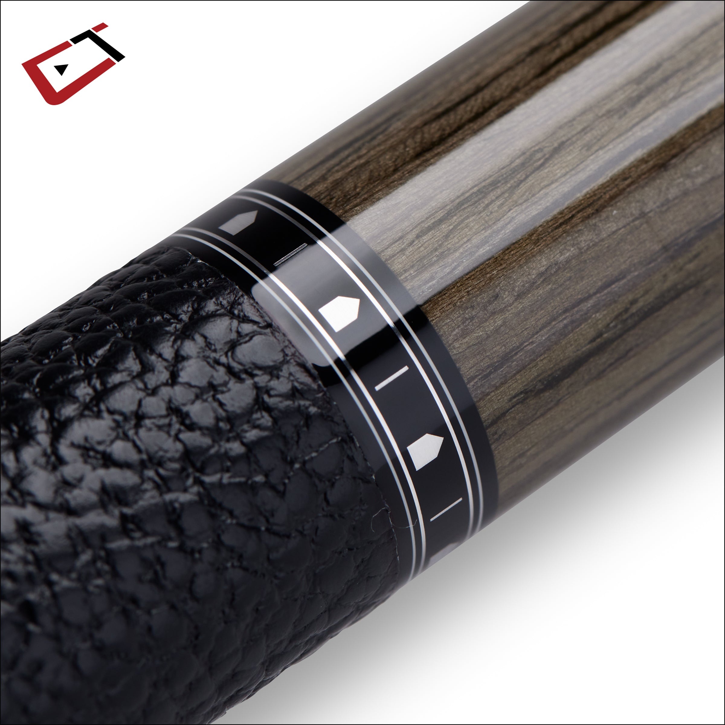 Cuetec Cynergy Truewood Walnut II Leather Wrap Pool Cue - 95