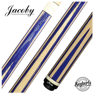 Jacoby Natural and Purple Laminated Pool Cue