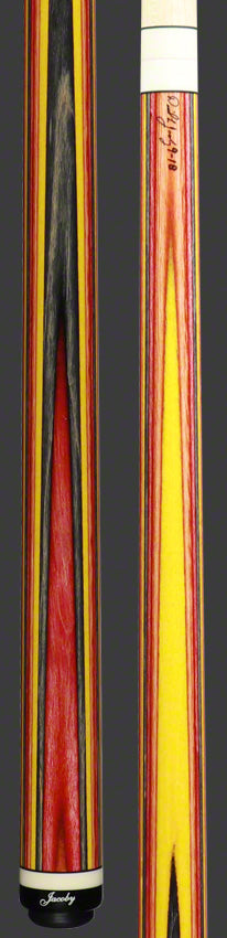 Jacoby Element Fire Laminated Pool Cue