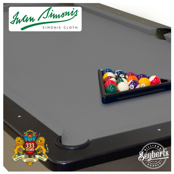 Simonis 860 Cloth Simonis 860 Grey Cloth Seybert's Billiards