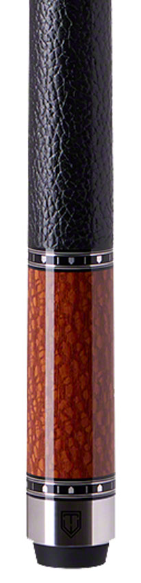 Cuetec Cynergy Truewood Leopard II Leather Wrap Play Cue - 95