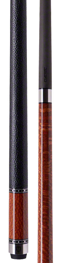 Cuetec Cynergy Truewood Leopard II Leather Wrap Play Cue