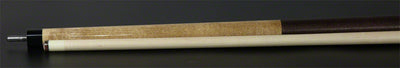 Viking B2204 A228 Khaki Stained Play Cue with Brown Linen Wrap