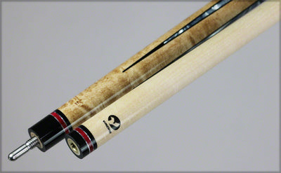 Viking B5391 Natural Stained Premium Pearl Play Cue W/ Linen Wrap