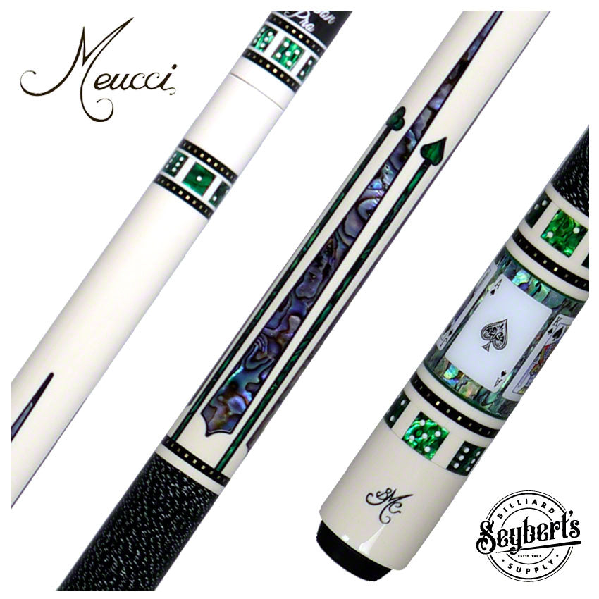 Meucci BMC Casino 2 Spades Pool Cue with Carbon Shaft