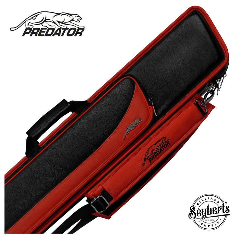 Predator Roadline Black/Red Darren Appleton 3x6 Soft Pool Cue Case - C36DABLKREDS