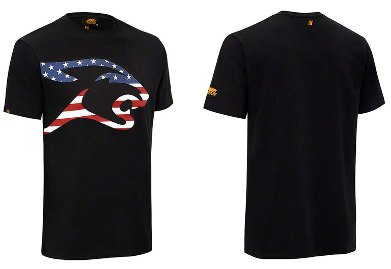 Predator USA Flag Cat Head T-Shirt