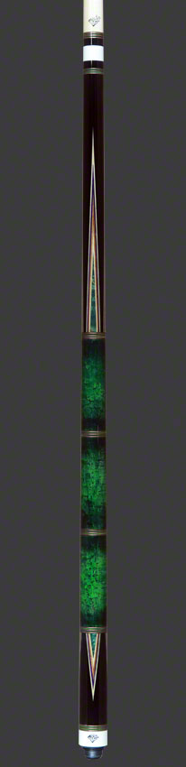 Tiger Custom One Of a Kind Green HD-Series Play Cue