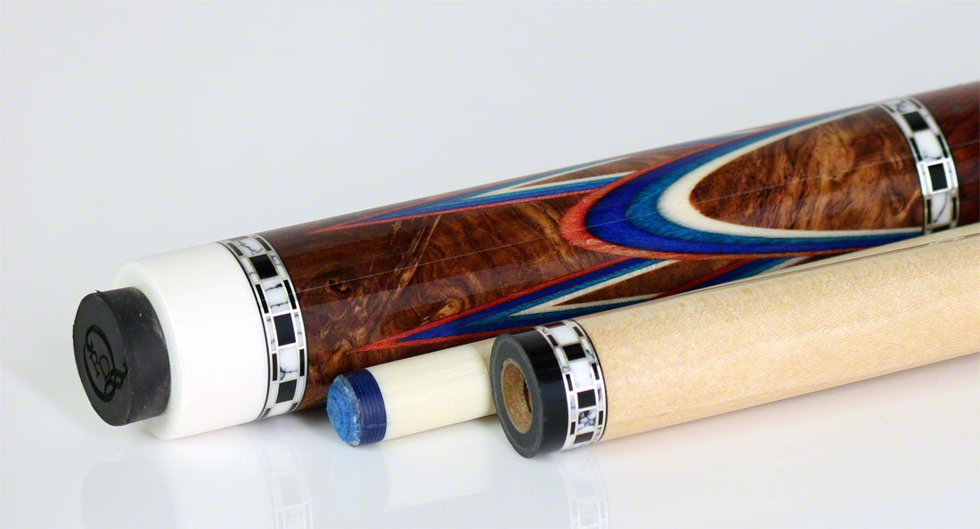 Pat Diveney DC4200 Butterfly Custom Pool Cue - DC4200 - Seybert's