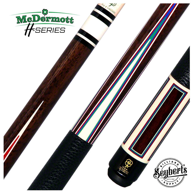 McDermott Rosewood Forearm with Bone Urethane Points Pool Cue - H1454