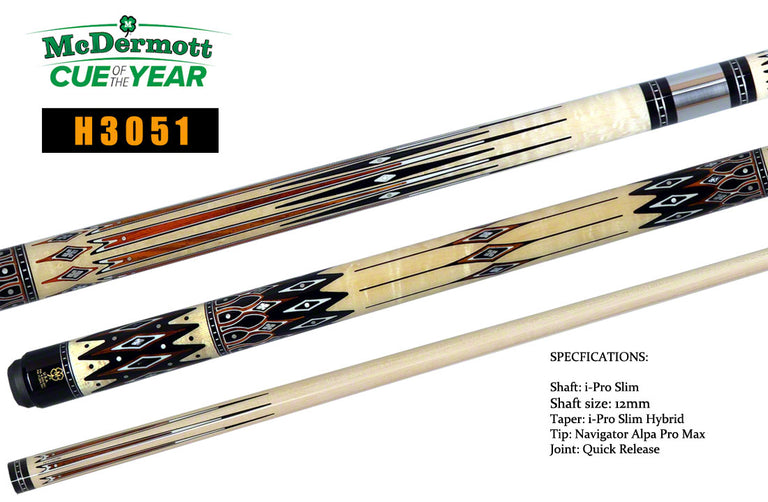 McDermott 2023 Cue Of the Year - H3051