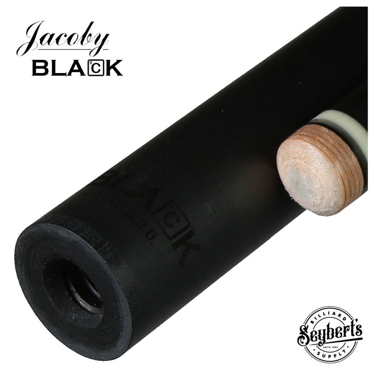 Jacoby 3/8 x 10 Thread BlaCk Carbon Fiber Cue Shaft
