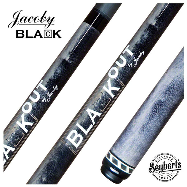 ジャンプキューjacoby jump cue Jacoby Black Out Carbon Fiber Break Jump Cue | Made in The USA