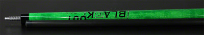 Jacoby Black Out Jump / Break Cue Green No Wrap