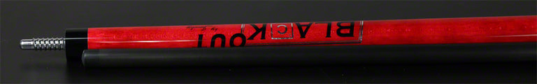 Jacoby Black Out Jump / Break Cue Red No Wrap