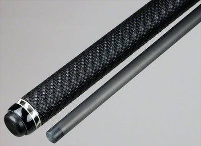 Jacoby Black Out Carbon Fiber Red Break Jump Cue with Wrap
