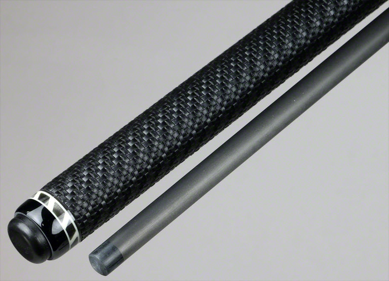 Jacoby Black Out Carbon Fiber Break/Jump Cue - Red with Wrap