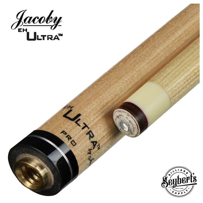 Jacoby Ultra Pro Pool Cue Shaft | Uni-Loc Silver Ring - Seybert's