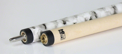 K2 KL101 White Smoke Matte Graphic Play Cue W/ K2 LD 12.5mm Shaft