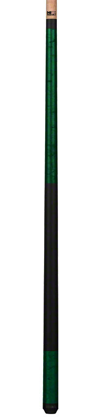 K2 KL105  Green Smoke Matte Graphic Play Cue W/ 12.50mm K2 LD Shaft