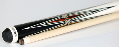 K2 KL131 Cocobolo and Bocote Play Graphic Cue W/ 12.50mm K2 LD Shaft