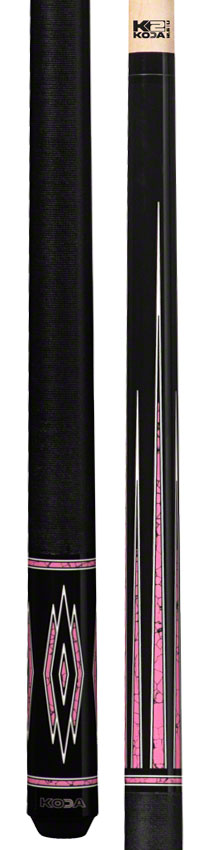 Koda KL140 Black and Pink Recon Graphic Play Cue W/ 12.50mm K2 LD