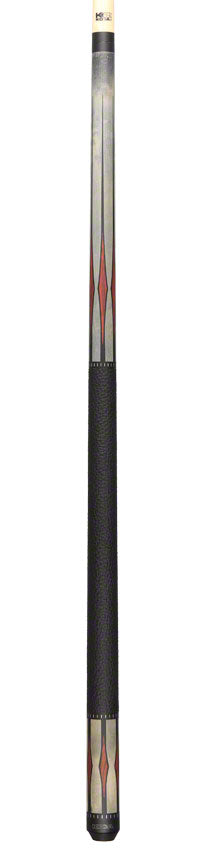 K2 KL193 Grey/Black/Cocobolo Graphic Play Cue W/ 12.50mm LD Shaft
