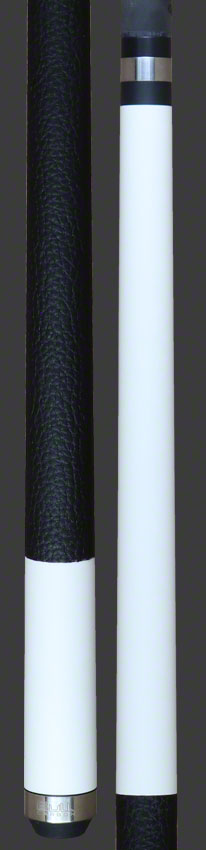 Bull Carbon LD15 White Pool Cue with Bull Carbon Shaft