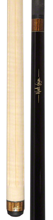 Longoni Stecca Niels Feijen TB-22 Break Cue with Luna Nera Carbon