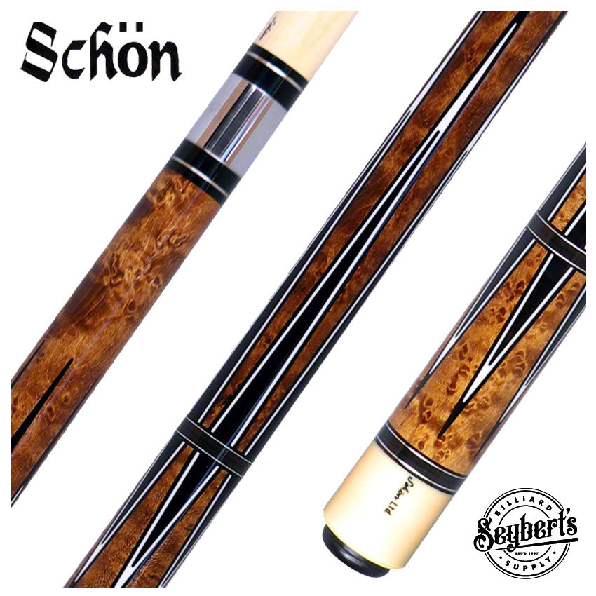 Schon STL11 Pool Cue - Custom Cue - Seybert's Billiards Supply