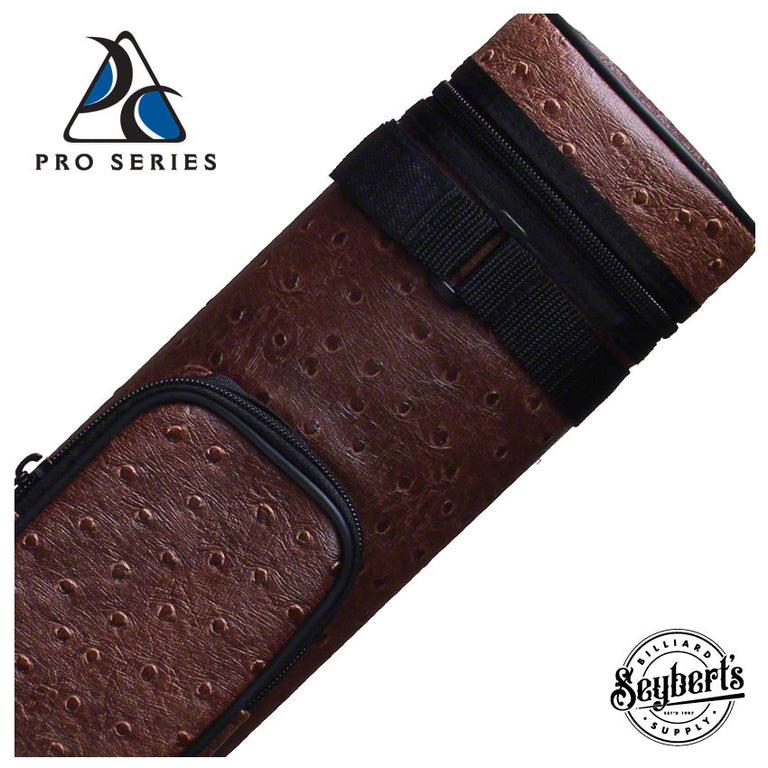 Pro Series Traditional Brown 2x2 Pool Cue Case