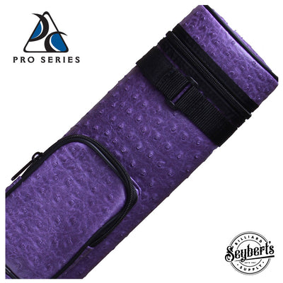 Pro Series Traditional Purple 2x2 Pool Cue Case